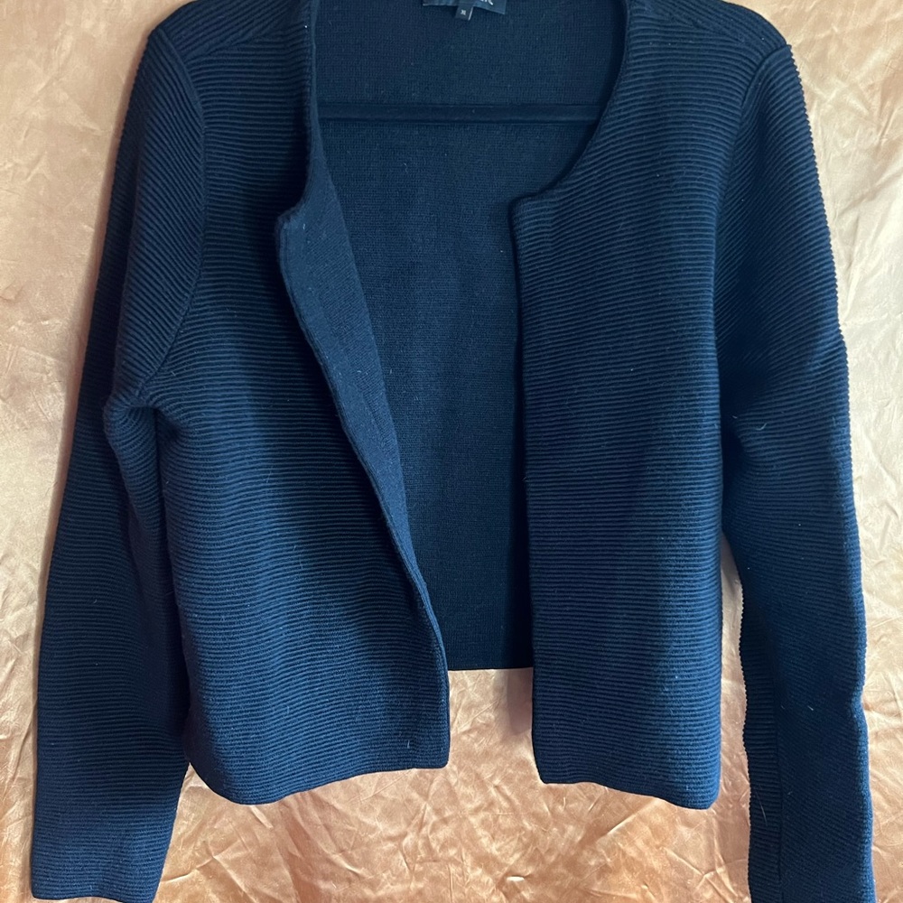 Jaeger Black Women's Cardigan Sweater